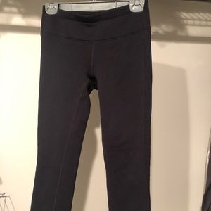 Athleta Fleece lined Straight Leg Yoga Pants